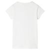 Kinder-T-Shirt Ecru 92