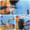 vidaXL Pferdedecke Volles Aqua Polyester
