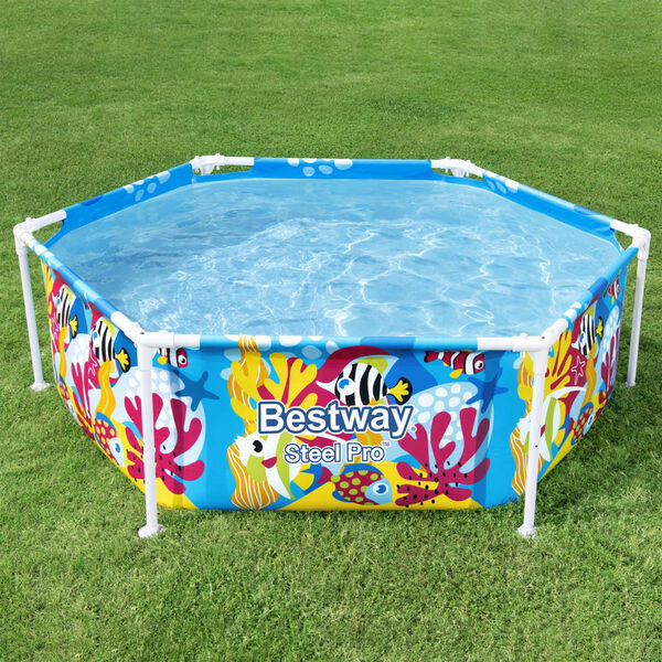 Bestway Steel Pro UV Careful Aufstellpool f&uuml;r Kinder 183x51 cm