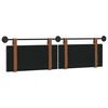 vidaXL H&auml;ngevorderseite Wandmontiert Wei&szlig; 170 x 55 x 5 cm Antikes PU