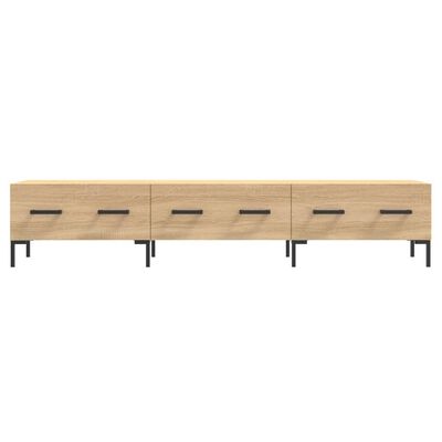 vidaXL TV-Schrank Sonoma-Eiche 150x36x30 cm Holzwerkstoff