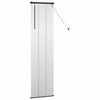 vidaXL Fensterjalousie mit Vorh&auml;ngen Schwarz Aluminium