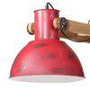 vidaXL H&auml;ngelampe 25 W Rot 85x28x109 cm E27