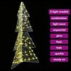 vidaXL Weihnachtsbaum mit 160 LEDs Warmes Wei&szlig; 150 cm Acryl