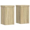 vidaXL Pflanzenst&auml;nder 2 Stk. Sonoma-Eiche 10x10x18 cm Holzwerkstoff