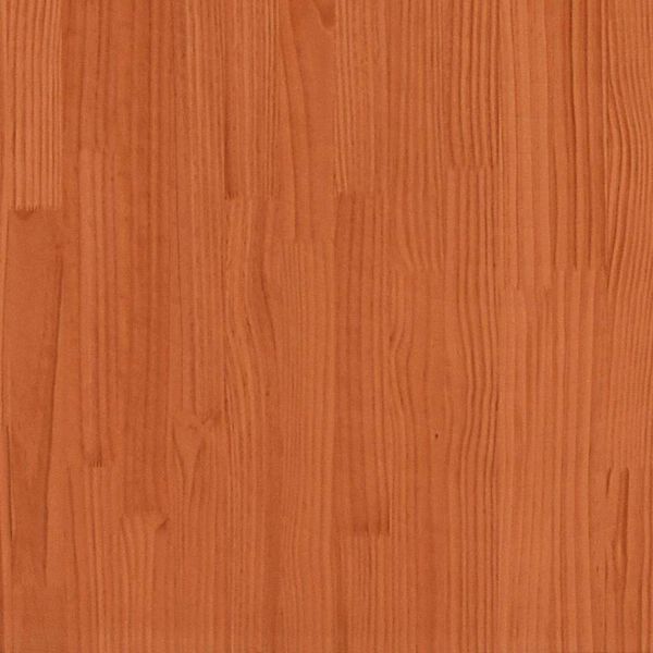 vidaXL Kopfteil Wachsbraun 160,5 x 3 x 80 cm Massives Kiefernholz