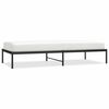 vidaXL Bettgestell Metall Schwarz 90x200 cm