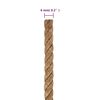 vidaXL Seil 100% Jute 6 mm 500 m