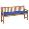 vidaXL Palettenkissen K&ouml;nigsblau 180 x 40 x 8 cm Oxford-Stoff