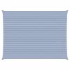 vidaXL Sonnensegel Blau und Wei&szlig; 8 x 6 m 100 % Polyester Oxford