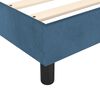 vidaXL Boxspringbettgestell Dunkelblau 140x190 cm Samt