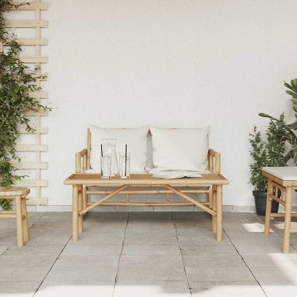 vidaXL Couchtisch Braun 110 x 50 x 43 cm Bambus