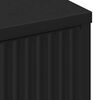 vidaXL Badezimmerschrank mit Schubladen Schwarz 39,5 x 36 x 88 cm
