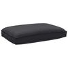 vidaXL Palettenkissenset 3 pcs Schwarz Oxford-Stoff
