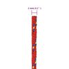 vidaXL Bootsseil Rot 2 mm 500 m Polypropylen