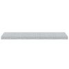 vidaXL Schweberegale 4 Stk. Betongrau 90x23,5x3,8 cm MDF