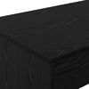 vidaXL Bett-Schreibtisch Schwarz Eichen-Optik 100 x 45 x 75 cm