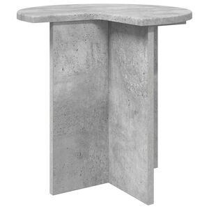 vidaXL Beistelltisch Betongrau &Oslash; 39 x 38 cm Holzwerkstoff