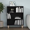 vidaXL Sideboard Schwarz 69,5x32,5x90 cm Holzwerkstoff