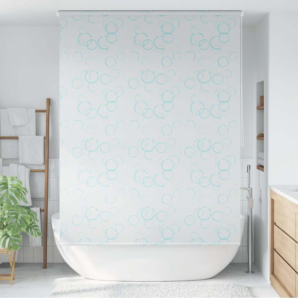 vidaXL Duschrollo 160x240 cm Blasenmuster