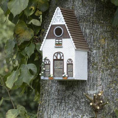 Esschert Design Vogelhaus für Meisen Bauernhaus
