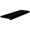 vidaXL Treppenstufen 8 Stk. Dunkelbraun 80x30x2 cm Massivholz Eiche