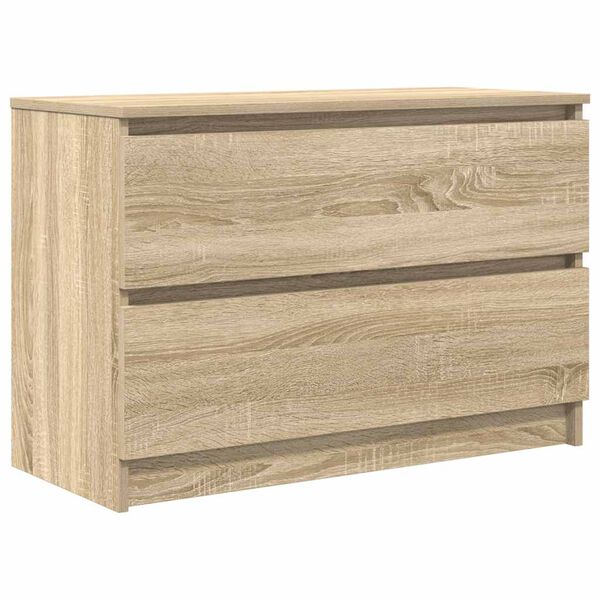 vidaXL TV-Schrank Sonoma-Eiche 80x35x54 cm Holzwerkstoff
