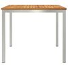 vidaXL Esstisch Braun 90 x 90 x 75 cm Massivholz Akazie