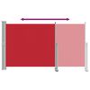 vidaXL Ausziehbare Seitenmarkise 140 x 300 cm Rot