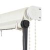 vidaXL Einziehbare Markise mit LED 200&times;150 cm Creme