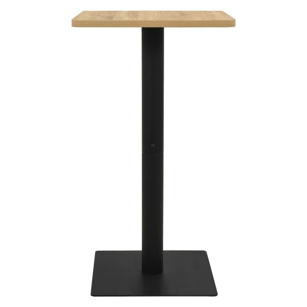 vidaXL Bistrotisch Eichefarben 60x60x107 cm