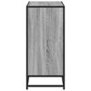 vidaXL B&uuml;cherschrank Grau Sonoma 80,5x35x76 cm Holzwerkstoff