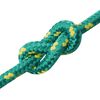 vidaXL Bootsseil Gr&uuml;n 14 mm 250 m Polypropylen
