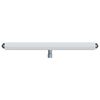 vidaXL Wandmontierter Duschablauf Silber 100 cm Edelstahl 304