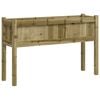 vidaXL Pflanzk&uuml;bel mit Beinen 110x31x70 cm Kiefernholz Impr&auml;gniert