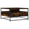 vidaXL Couchtisch R&auml;uchereiche 80x80x45 cm Holzwerkstoff