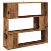 vidaXL B&uuml;cherregal/Raumteiler Altholz-Optik 100x24x94 cm