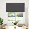 vidaXL Plissee Schwarz 120x150 cm Stoffbreite 119,4 cm Polyester