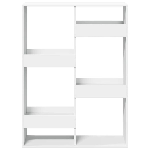 vidaXL B&uuml;cherregal Wei&szlig; 100x33x135 cm Holzwerkstoff