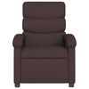 vidaXL Massagesessel Dunkelbraun Stoff