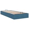 vidaXL Ottoman-Bett ohne Matratze Dunkelblau 80x200 cm Samt
