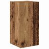 vidaXL TV-Schrankset Wandmontiert 10 pcs Altholz Holzwerkstoff