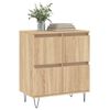 vidaXL Sideboard Sonoma-Eiche 60x35x70 cm Holzwerkstoff