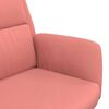 vidaXL Relaxsessel Rosa Samt
