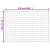 vidaXL Gewichtsdecke Blau 155x220 cm 11 kg Stoff