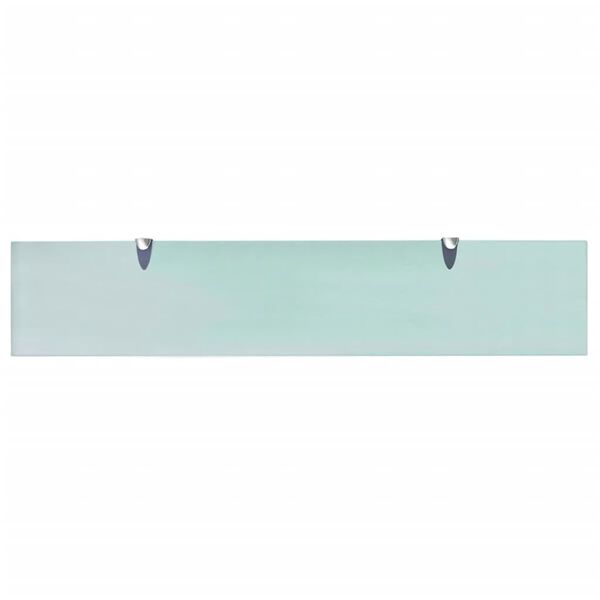 vidaXL Schwebendes Regal Glas 100x20 cm 8 mm