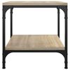 vidaXL Couchtisch Sonoma-Eiche 50x50x40 cm Holzwerkstoff