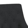 vidaXL Esszimmerst&uuml;hle 6 Stk. Drehbar Schwarz Stoff