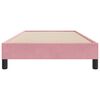 vidaXL Bettgestell ohne Matratze Rosa 80x210 cm Samt