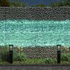 vidaXL Gartensteine T&uuml;rkis 12 cm Glas